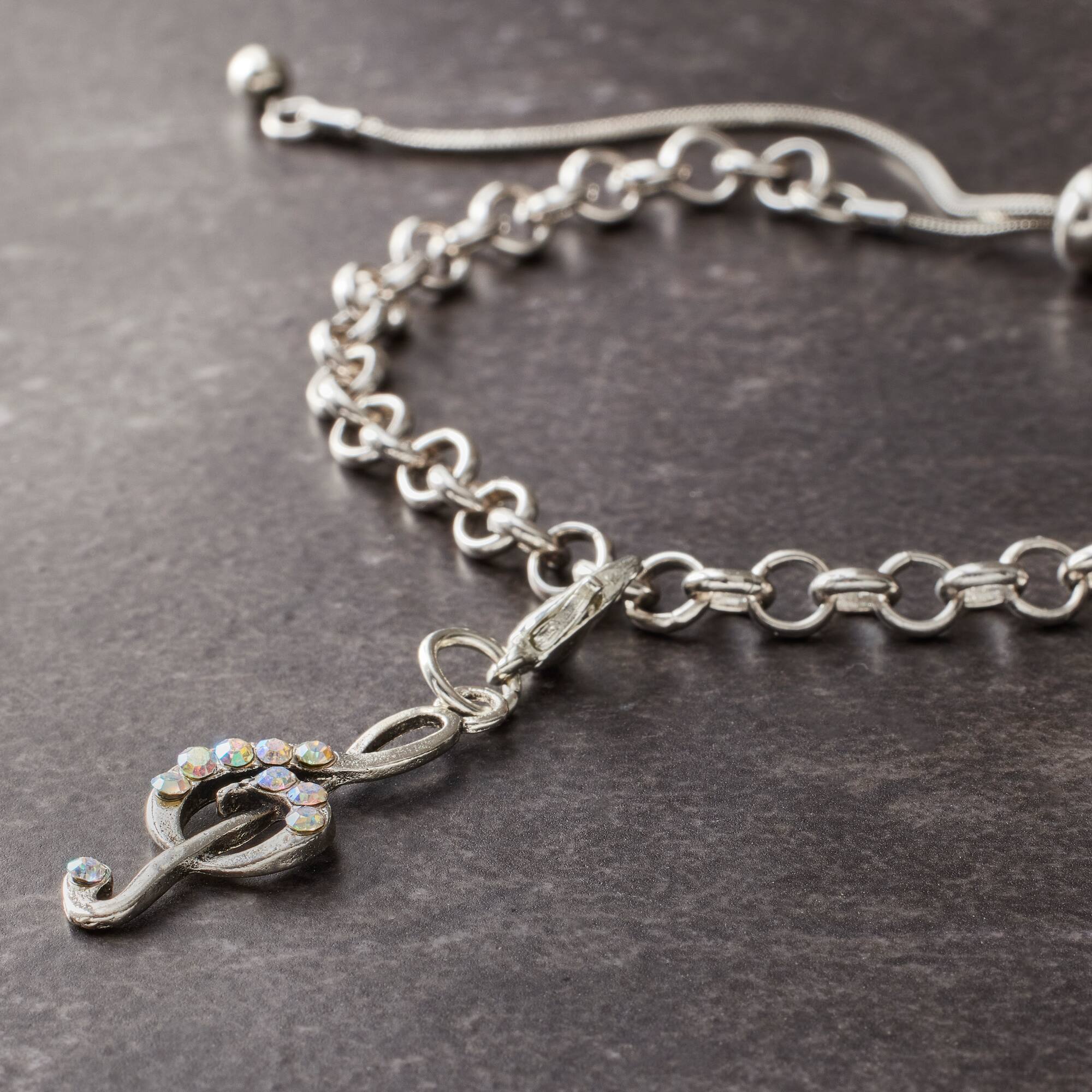 12 Pack: Treble Clef Charm by Bead Landing™